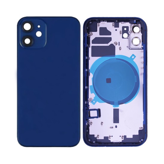 Tapa Trasera+Frame Apple iPhone 12 Azul